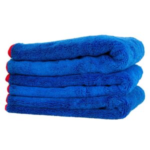 Microfiber towel Chemical Guys Fluffer Miracle Towel Blue 60×40cm, 1 pc. (MIC998)