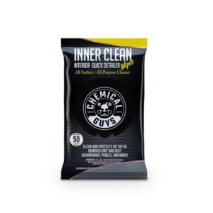 Interior quick detailer & protectant car wipes Chemical Guys Innerclean 50 pcs. (PMW_SPI663_50)