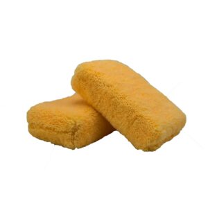 Microfiber applicator Chemical Guys Monster Fluff Premium Applicator Orange 1 pc. (MIC297)