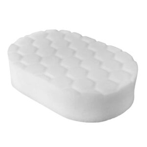 White finishing applicator pad Chemical Guys Hex Logic White Polishing Hand Pad (BUFX202)