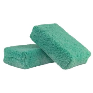 Microfiber applicator Chemical Guys Premium Grade Workhorse Microfiber Applicator Green, 1 pc. (MIC288)