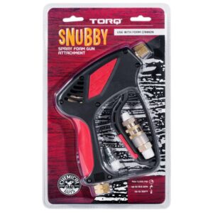 Pressure washer gun TORQ Snubby + Foam Cannon Attachment (EQP402)